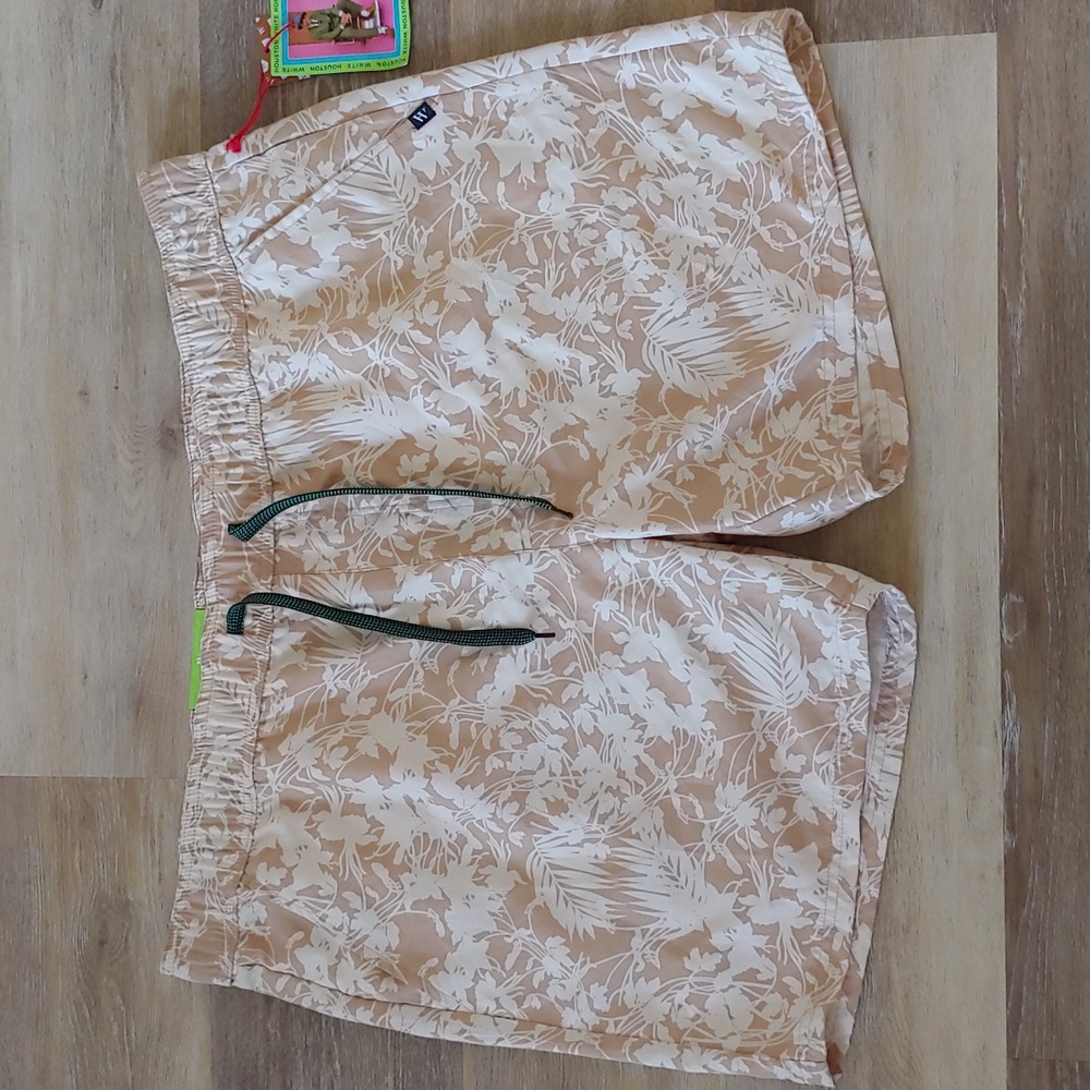 NWT Houston White Men's Pull On Shorts Tan Size XXL